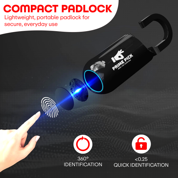Mini Fingerprint Pad Lock