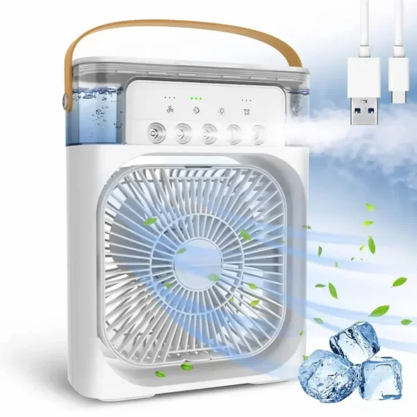 Mini AC Cooler With LED Mood Lights
